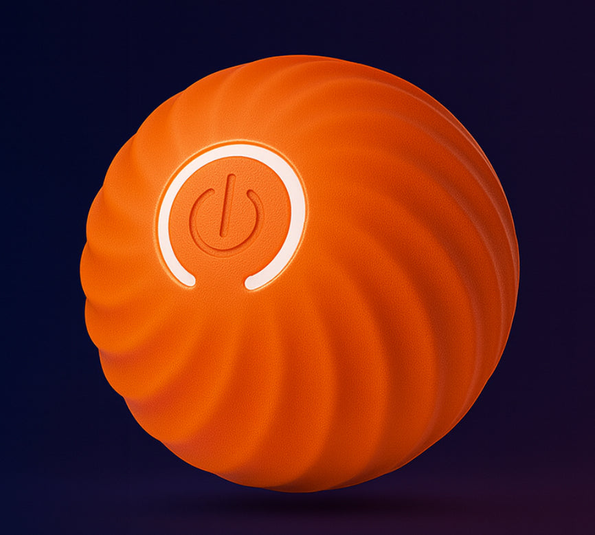 Durable, safe ball that rolls to keep dogs active and entertained. Perfect for play, training, and exercise.