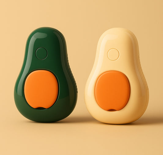 Steamy Avocado Cat Brush – Electric self-cleaning brush with steam for easy pet grooming.